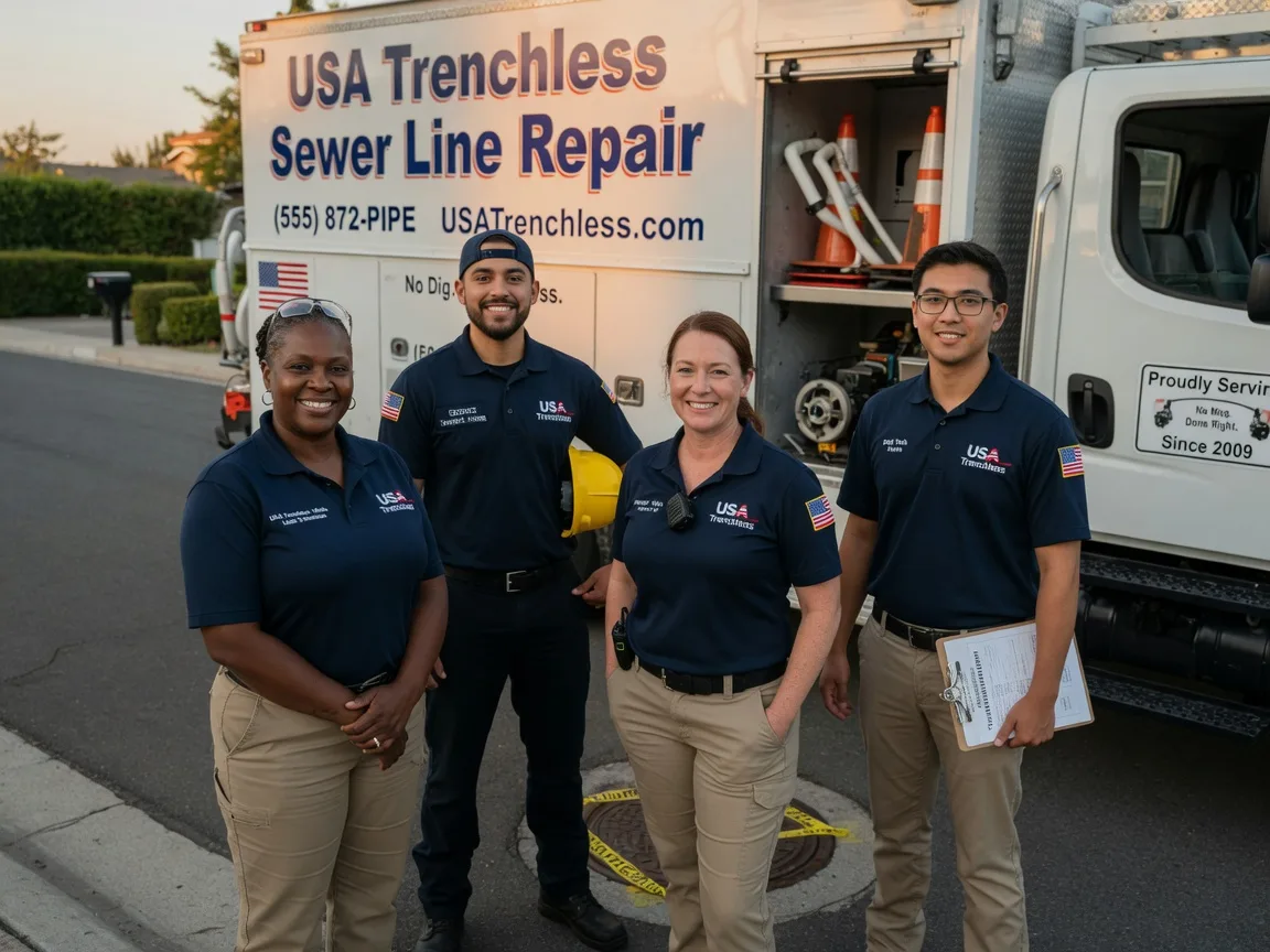 Sewer Line Repair company in Falls, PA